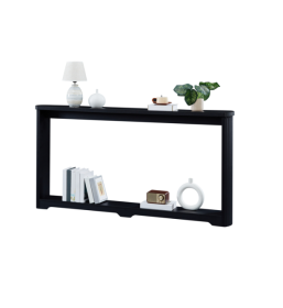 Corrugated Texture Storage Table For Entranceways, Narrow Wooden Console Sofa Table, Can Be Placed Behind The Sofa, Suitable For Entranceways, Corrido