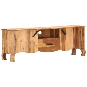 TV Stand 45.3"x11.8"x16.5" Solid Wood