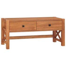 TV Stand 39.4"x15.7"x17.7" Teak Wood