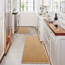 1Pc Laundry Room Rug 25X95In, Supert Absorbent Runner Rugs, Satin Resistant Washable Non Skid And Anti Fatigue Mats For Hallway Laundry Room
