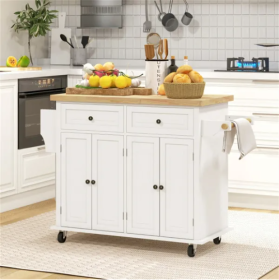 Kitchen Storage Cabinet, Kitchen Cabinet, Kitchen Island (Option: Style2)