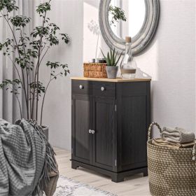 Kitchen Storage Cabinet (Color: as picture)