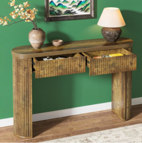 Long Console Table Living Room Table (Option: Image color)